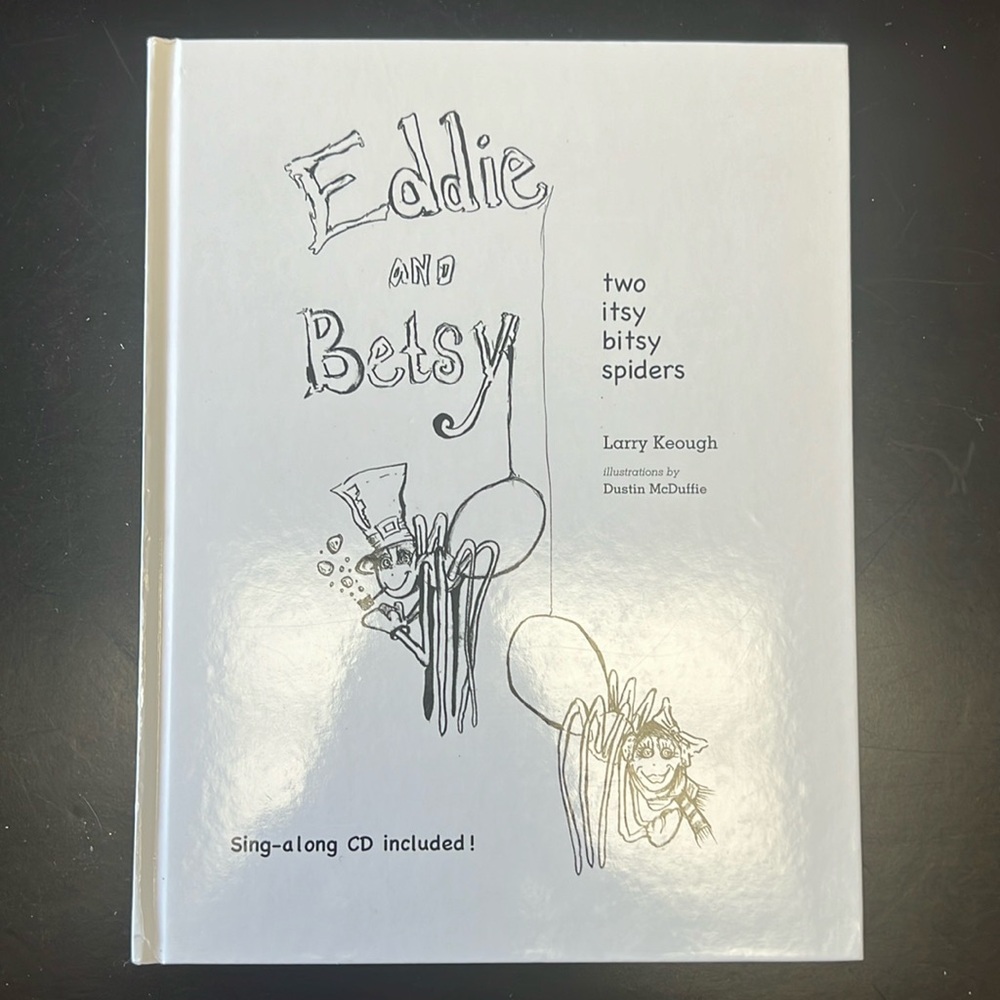 Eddie and Betsy two it’s bitsy spiders Book with Audio CD. VINTAGE. BRAND NEW!